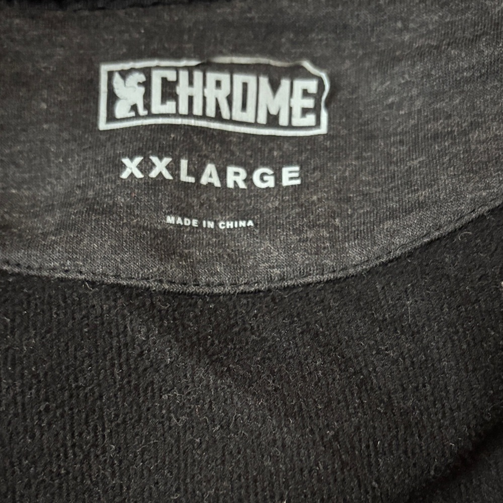 Men's Full-Zip Hooded Sweatshirt - Charcoal - Picture 7 of 7